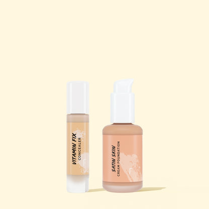 Satin Foundation & Concealer Pack