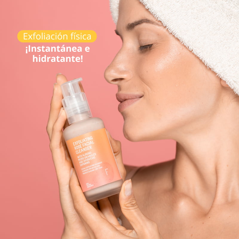 Exfoliating Rose Facial Cleanser