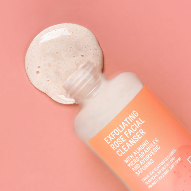 Exfoliating Rose Facial Cleanser
