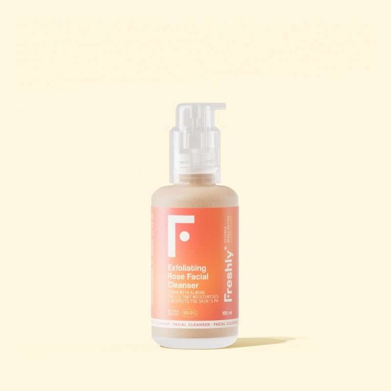 Exfoliating Rose Facial Cleanser